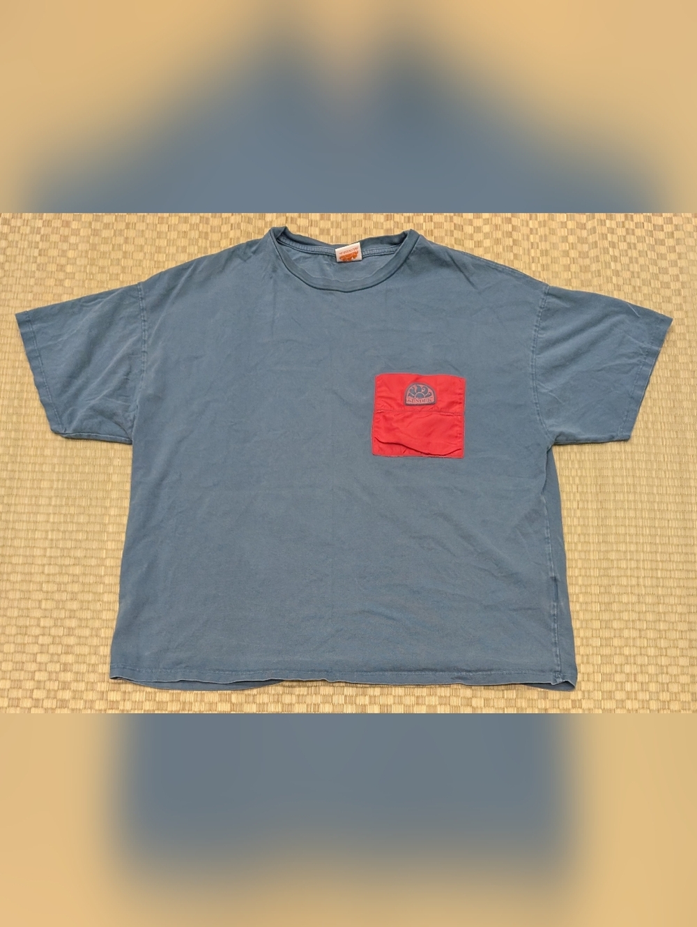 Sundek Applique Pocket T-Shirt Men's Size Medium Made in Italy